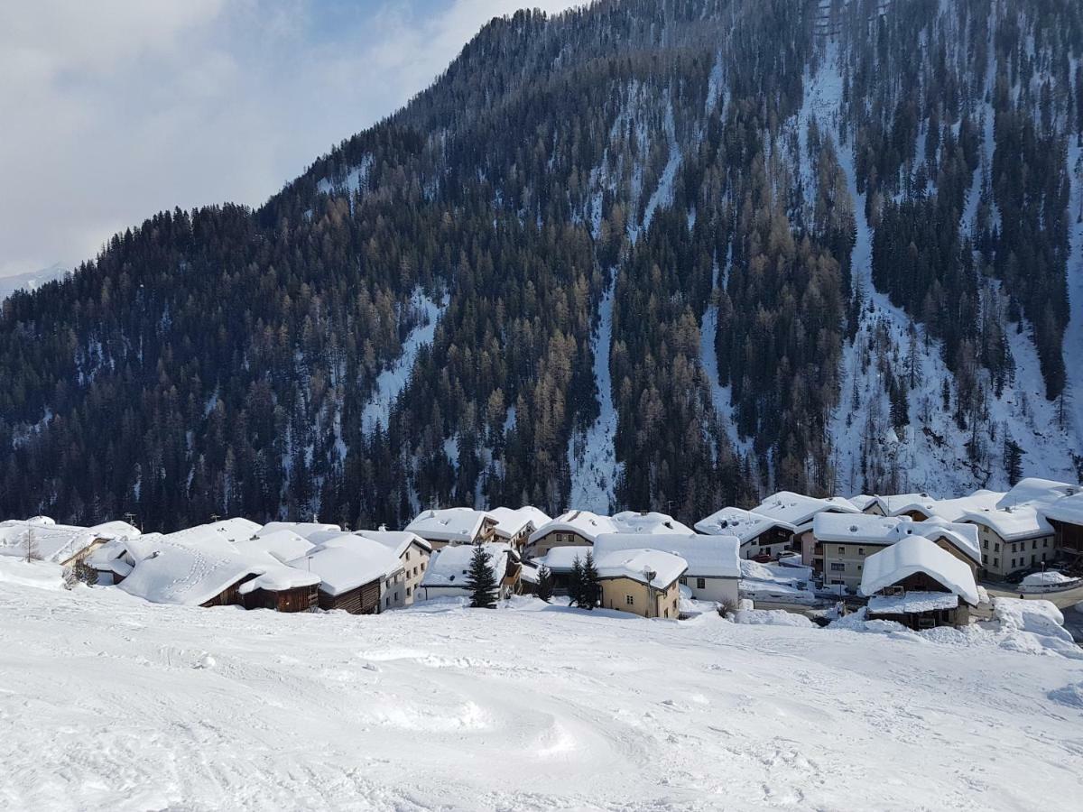 Haus Am Brunnen Daire Samnaun Dış mekan fotoğraf