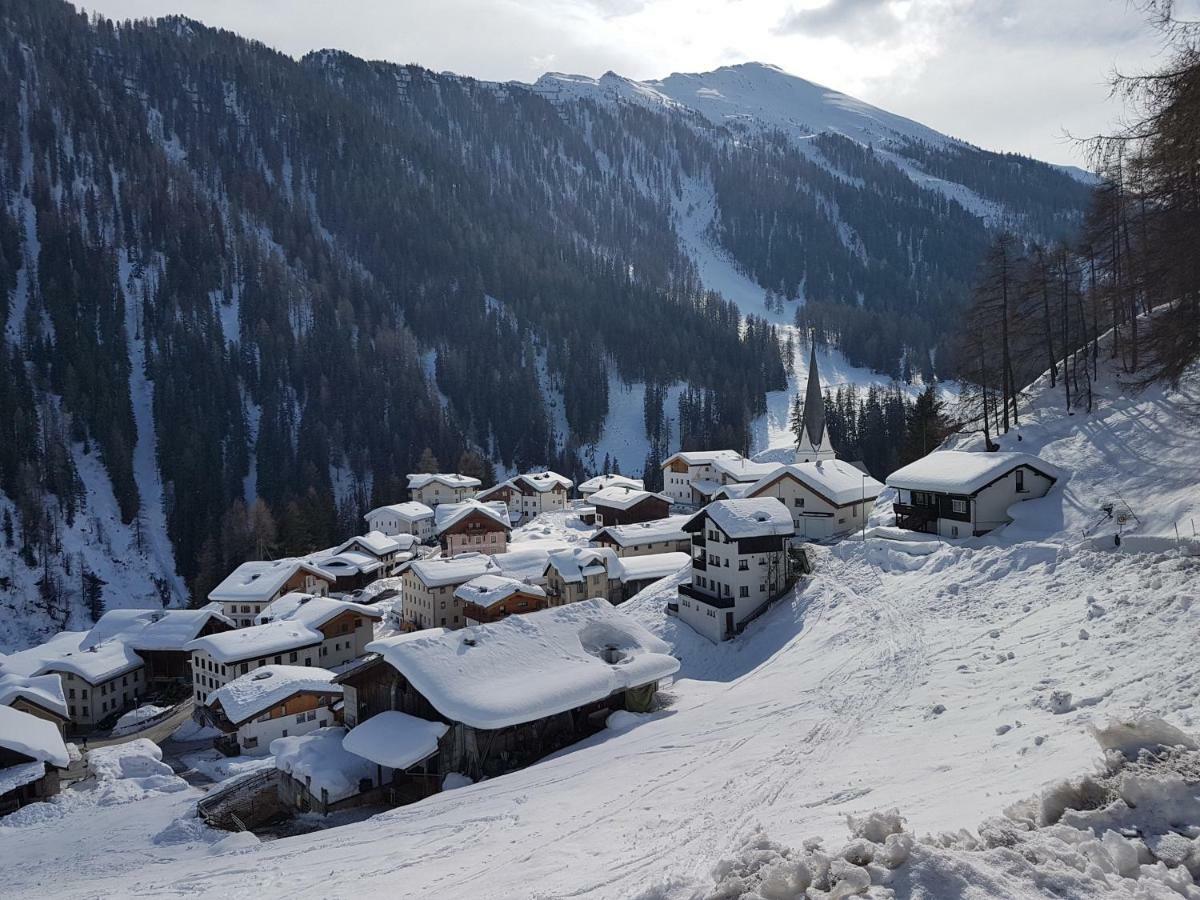 Haus Am Brunnen Daire Samnaun Dış mekan fotoğraf